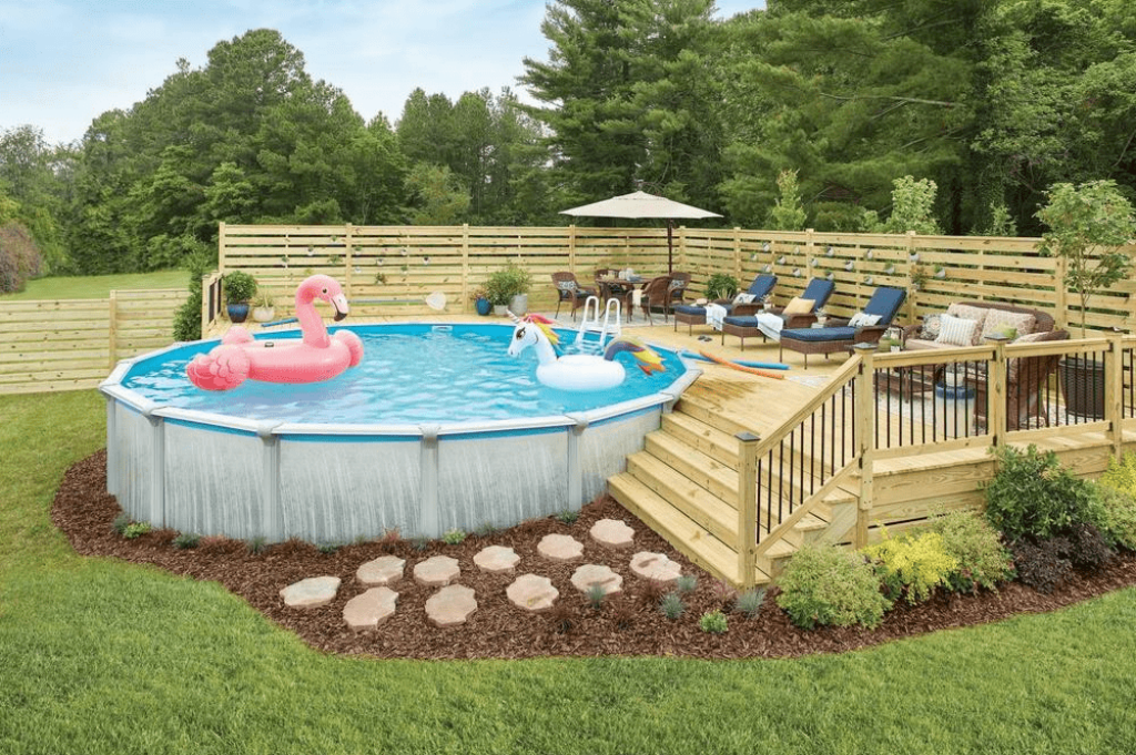 A Guide To Pool Furniture And Accessories For Above Ground Pools