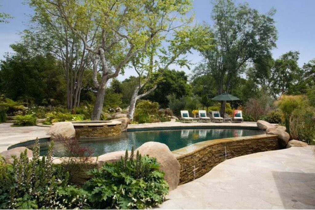 Above Ground Pool Landscaping: Incorporating Rocks And Hardscapes