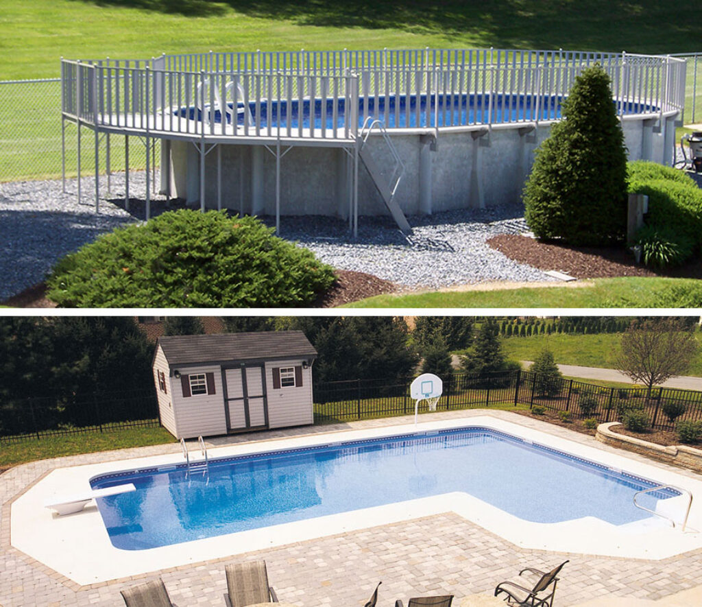 Above Ground Vs. Semi-Inground Pools: Which Is Right For You?