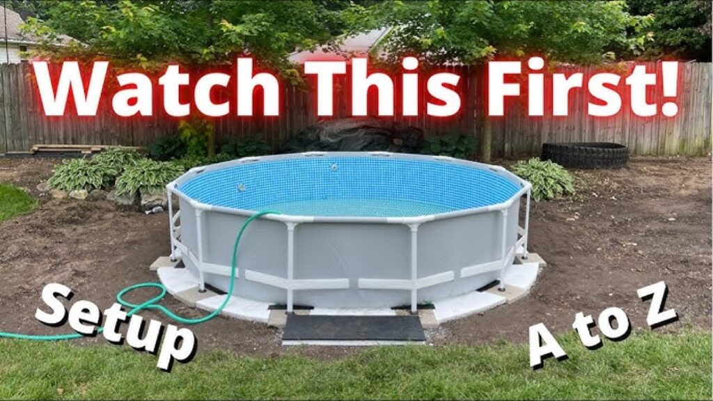 Common Mistakes To Avoid When Installing An Above Ground Pool