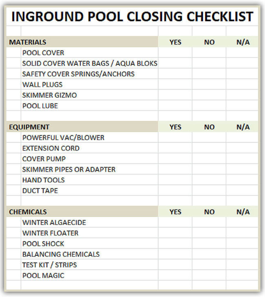 How To Winterize Your Above Ground Pool: A Complete Checklist