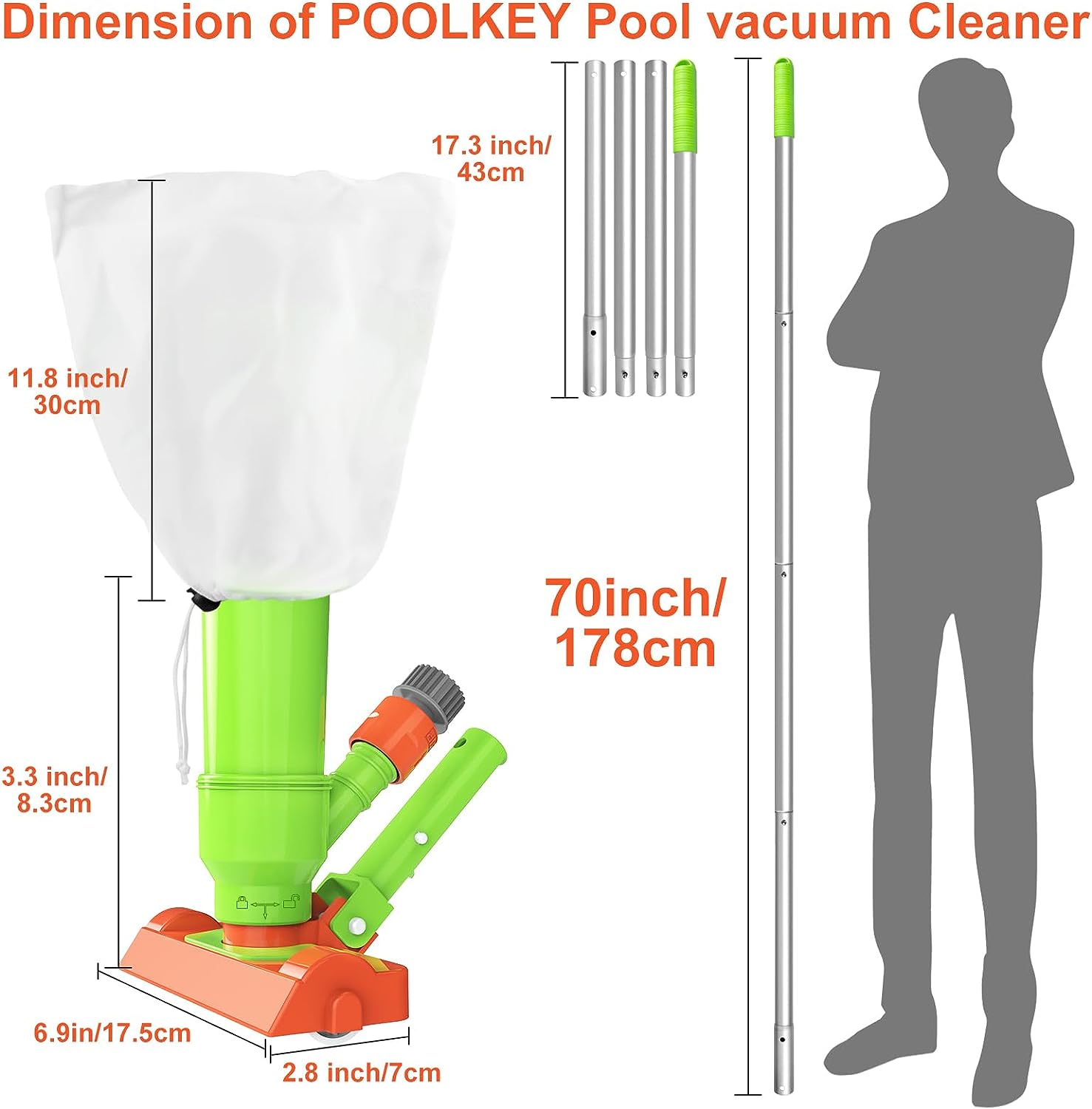 Unique Lock Catch Design Pool Vacuum Cleaner Review
